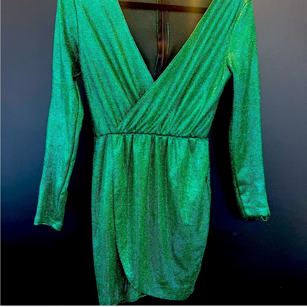 Sparkle green dress